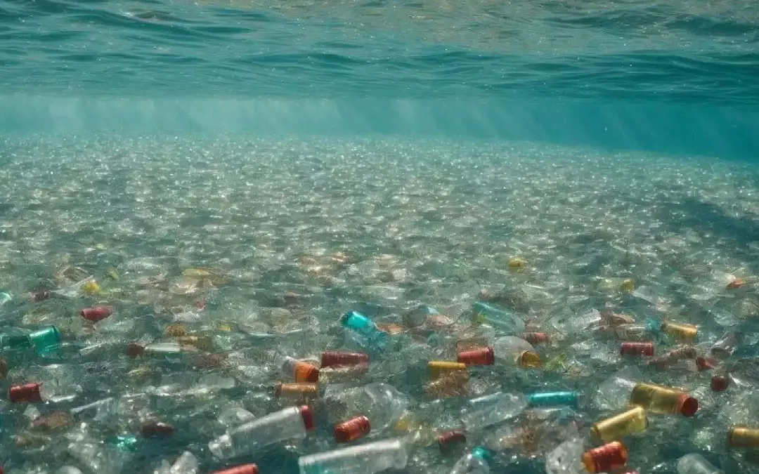 Toxinas nos Oceanos por Detritos Plásticos Microscópicos